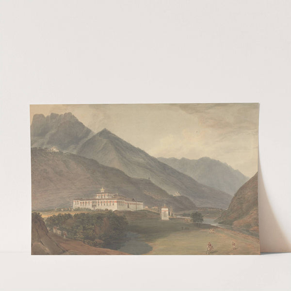 The Palace of the Deib Rajan at Tassisudon by Samuel Davis