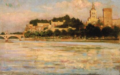 The Palace of the Popes and Pont d’Avignon