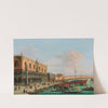 The Palazzo Ducale and the Riva degli Schiavoni, Venice by Giuseppe Bernardino Bison