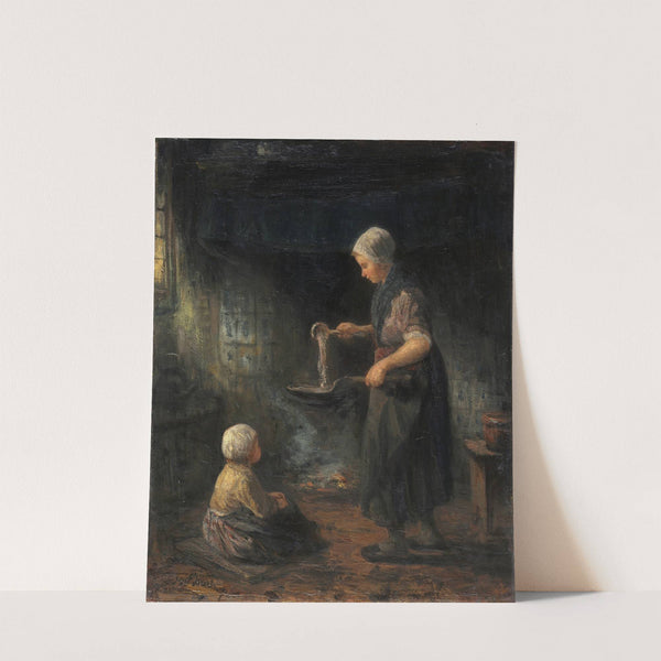 The Pancakes by Jozef Israëls