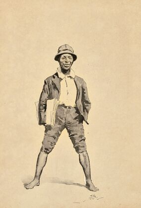 The Paper Boy (circa 1894)