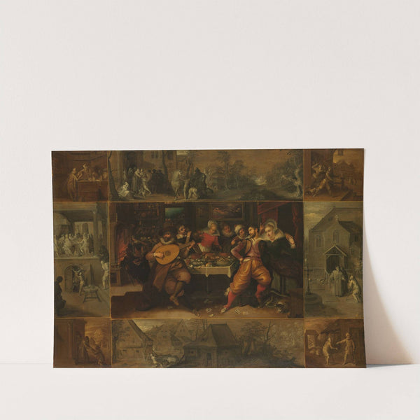 The Parable of the Prodigal Son (c. 1610 - c. 1620) by Frans Francken the Younger