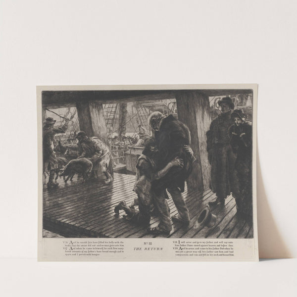 The Parable of the Prodigal Son, No. III; The Return (1882) by James Tissot