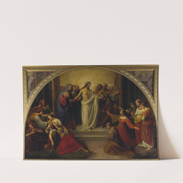 The parable of the wise and foolish virgins by Friedrich Wilhelm Schadow