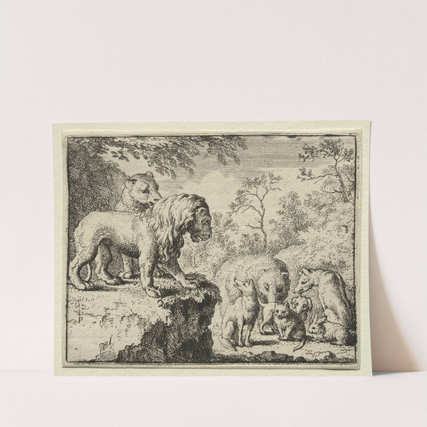 The Pardon of Reynard (1650–1675) by Allaert van Everdingen