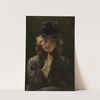 The Parisian Sphinx (C. 1880) by Alfred Stevens