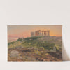 The Parthenon from the Southeast (1869) by Frederic Edwin Church