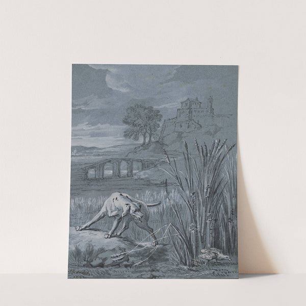 The Partridge Saves Her Young by Jean-Baptiste Oudry