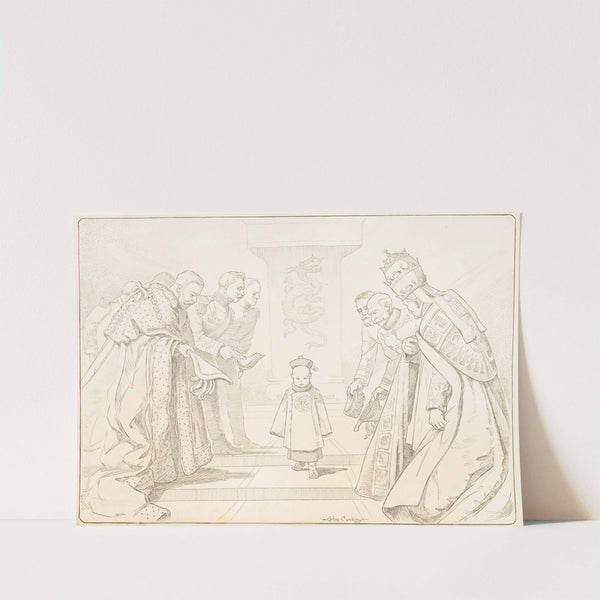 The Passing of his Celestial Majesty (1912) by Otho Cushing