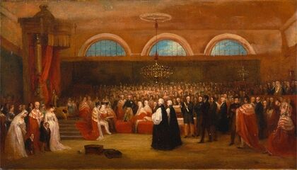 The Passing of the Great Emancipation Act (ca. 1829)