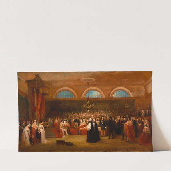 The Passing of the Great Emancipation Act (ca. 1829) by George Jones