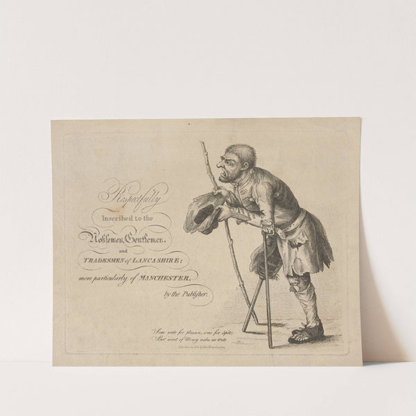 The passions – Title page (1810) by Tim Bobbin