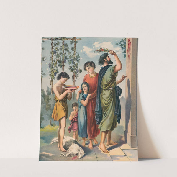 The Passover by Stecher Litho. Co