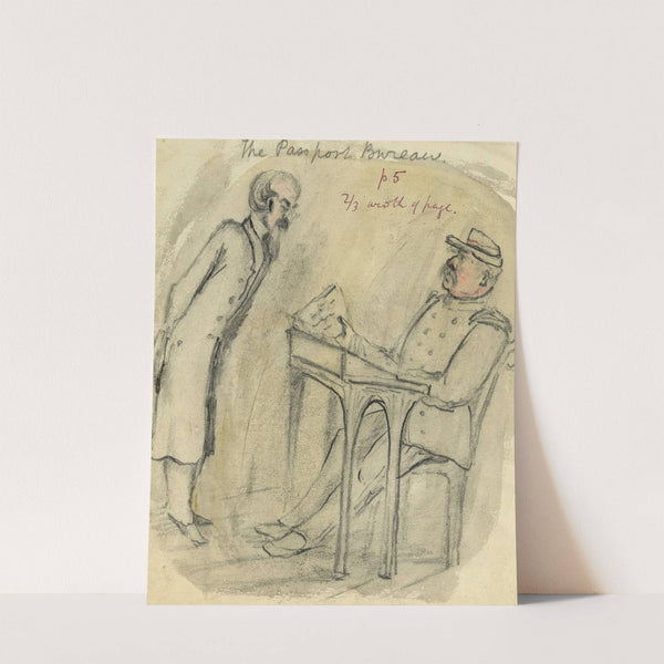 The Passport Bureau by Bayard Taylor