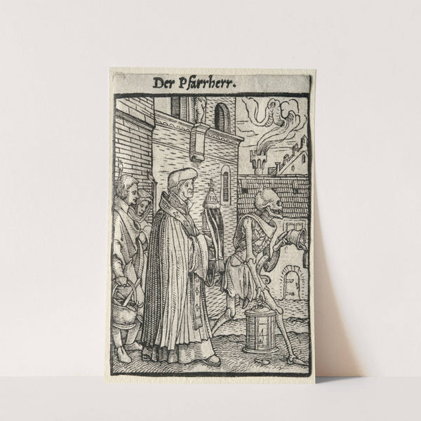 The Pastor (c. 1526) by Hans Holbein The Younger