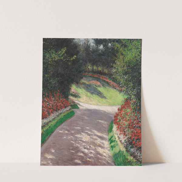 The Path in the Garden (1886) by Gustave Caillebotte