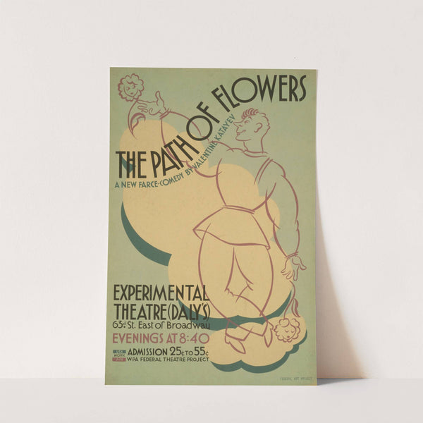 The path of flowers by Anonymous