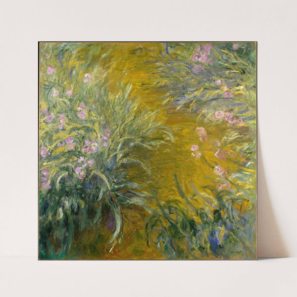 The Path through the Irises (1914-1917) by Claude Monet