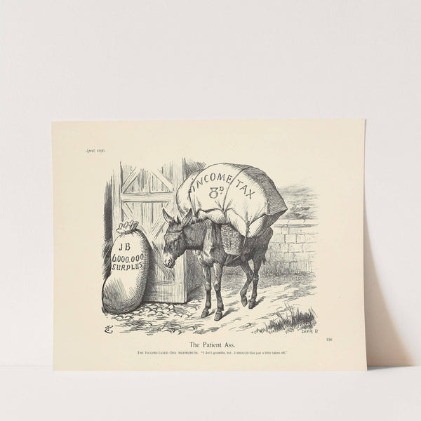 The Patient Ass by Sir John Tenniel