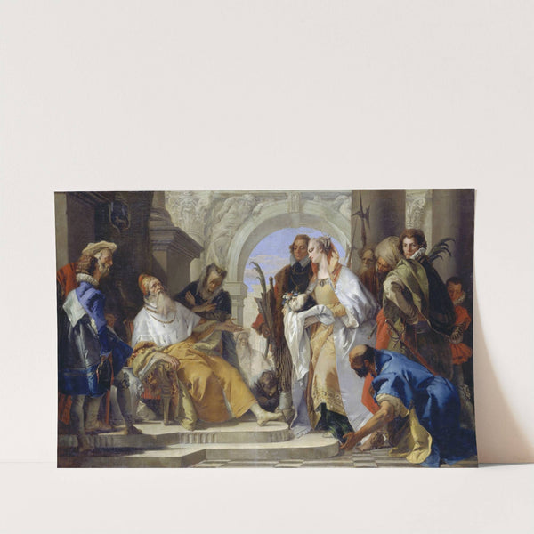 The Patron Saints of the Crotta Family (ca. 1750) by Giovanni Battista Tiepolo