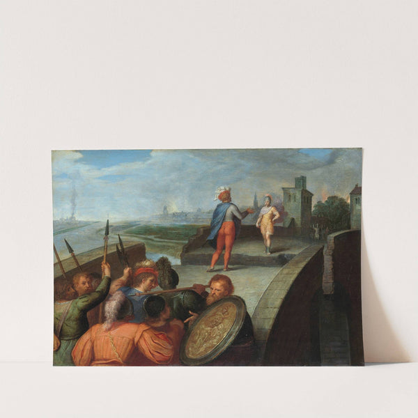 The Peace Negotiations between Julius Civilis and the Roman General Cerialis by Otto van Veen