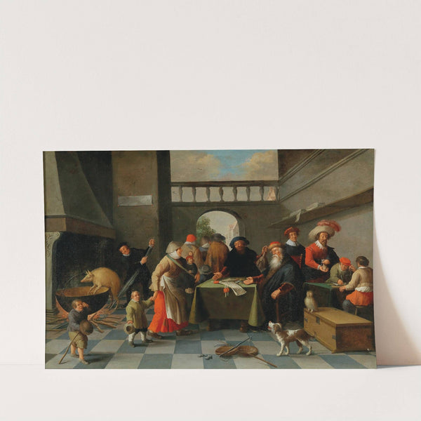 The Peasant Lawyer by Joost Cornelisz Droochsloot