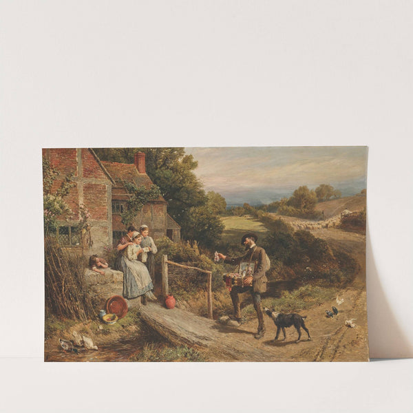 The Pedlar by Myles Birket Foster