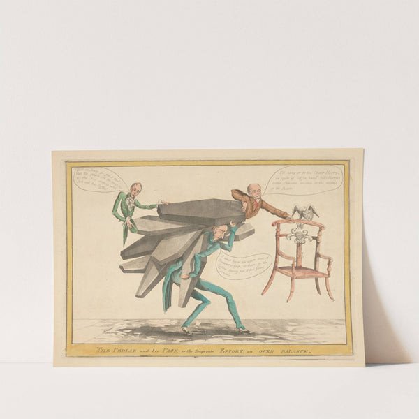 A reverie of Prince Demetrius Cantemir, Ospidar of Moldavia. (1788) by James Sayers