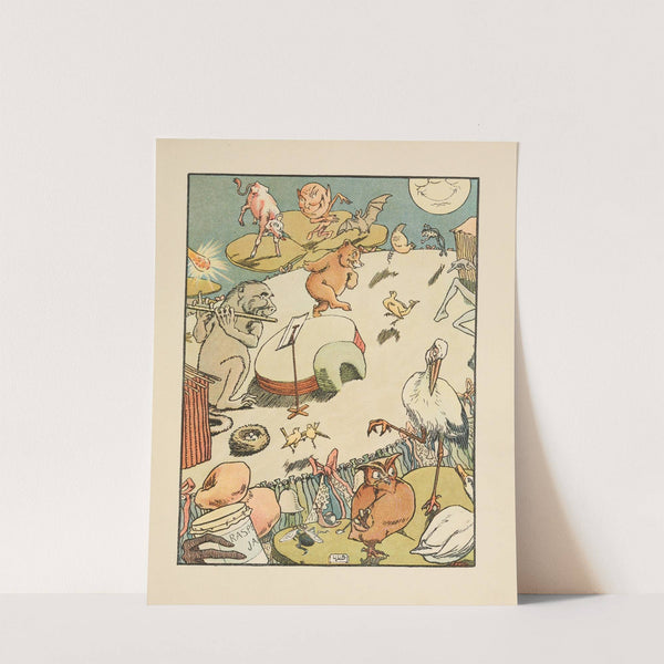 The pelican chorus & other nonsense verses Pl.7 (1910) by Leonard Leslie Brooke