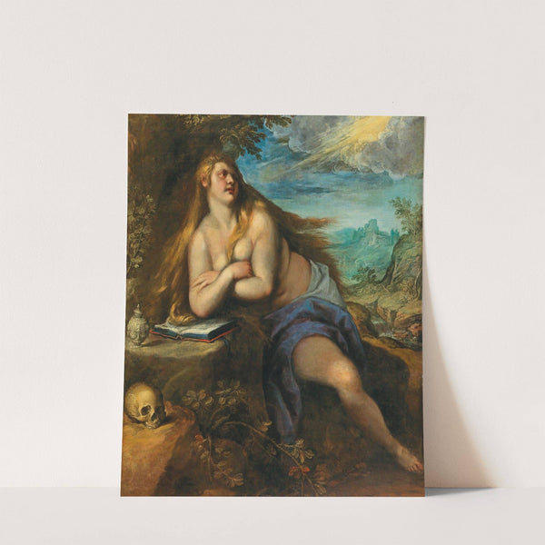 The penitent Magdalene by Jacopo Palma il Giovane