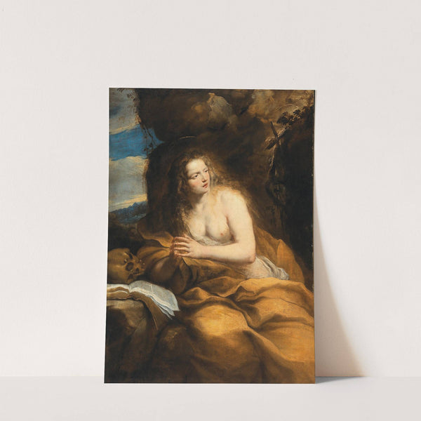 The Penitent Magdalene by Stefano Magnasco