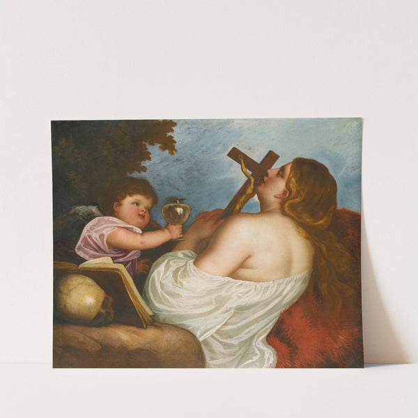 The Penitent Magdalene by Alessandro Varotari