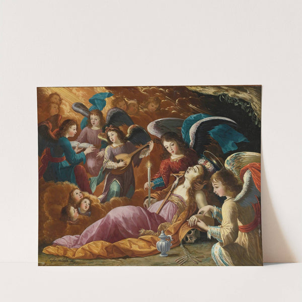 The Penitent Magdalene Comforted By Angels (1679) by Josefa de Ayala e Cabrera