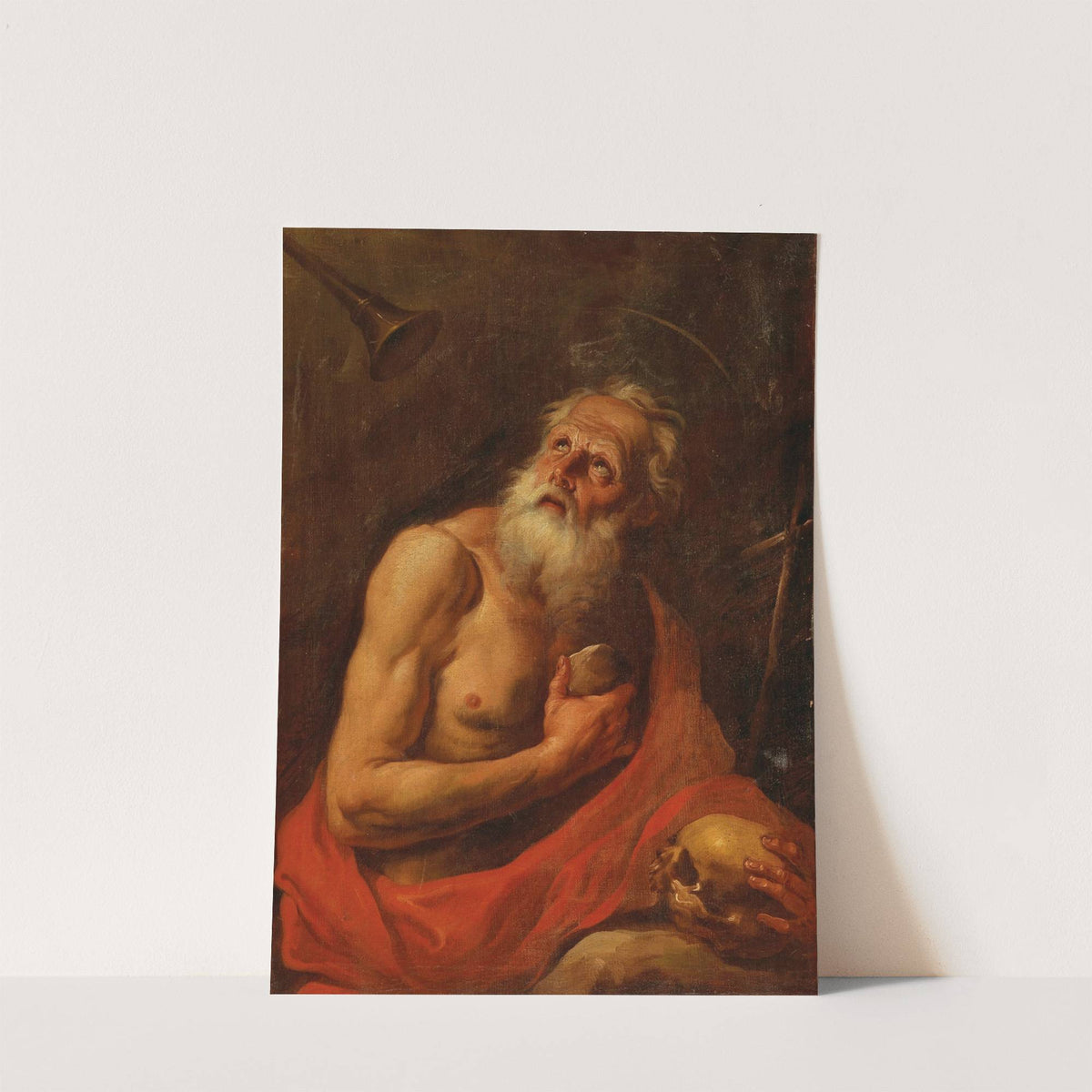 The Penitent Saint Jerome by Circle of Johann Carl Loth