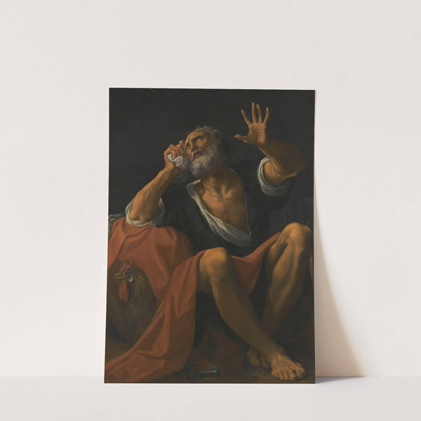 The Penitent Saint Peter by Ludovico Carracci