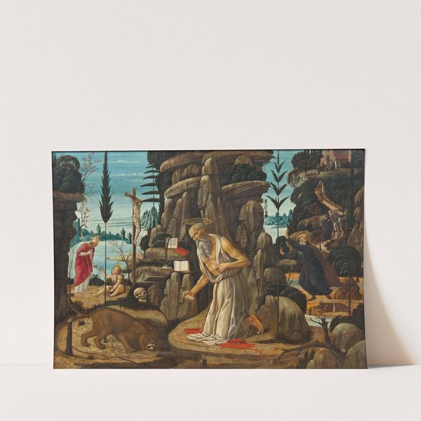 The Penitent St Jerome by Jacopo del Sellaio