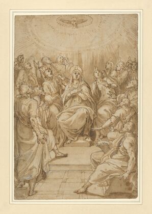 The Pentecost (The Descent of the Holy Spirit)