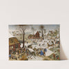 The People’s Census at Bethlehem by Pieter Brueghel The Younger