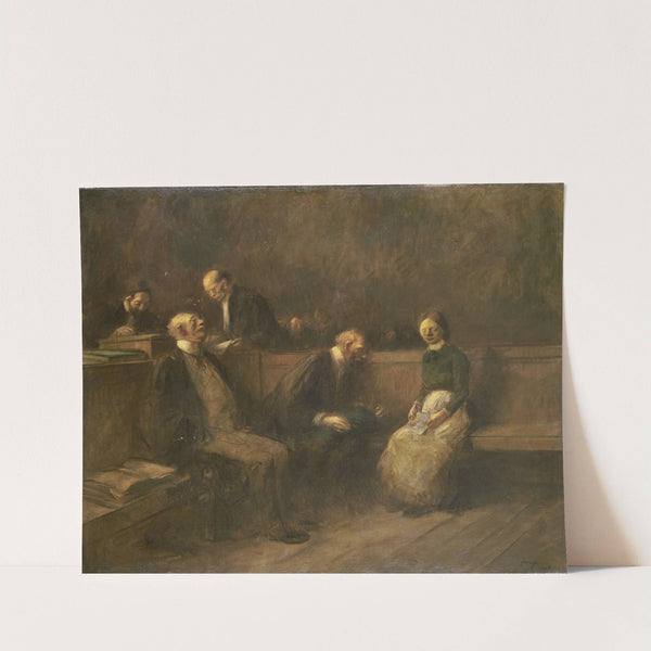 The Petition (1906) by Jean-Louis Forain