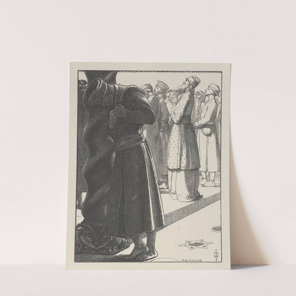 The Pharisee and the Publican (1864) by Sir John Everett Millais