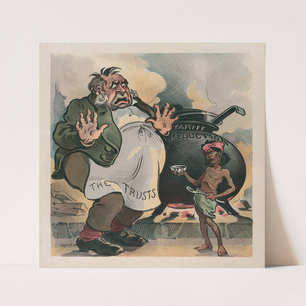 Try your strength, gents! (1909) by Udo Keppler