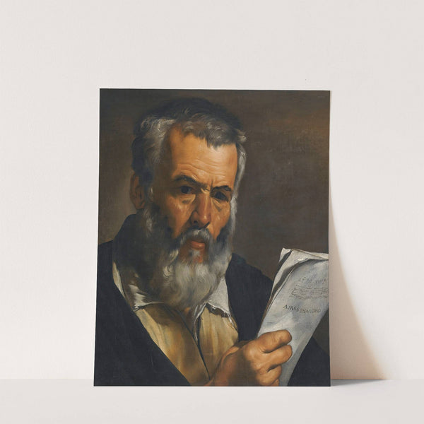 The Philosopher Anaximander Holding Some Of His Writings by Neapolitan School