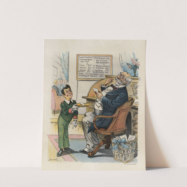 The physician of the period by Louis Dalrymple