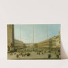 The Piazza San Marco by Canaletto
