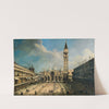 The Piazza San Marco in Venice by Canaletto
