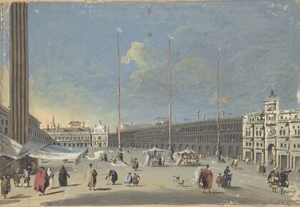 The Piazza San Marco towards San Giacomo