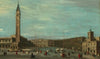The Piazza San Marco, Venice, looking west