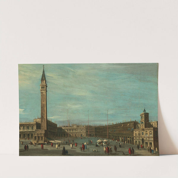 The Piazza San Marco, Venice, looking west by Francesco Guardi
