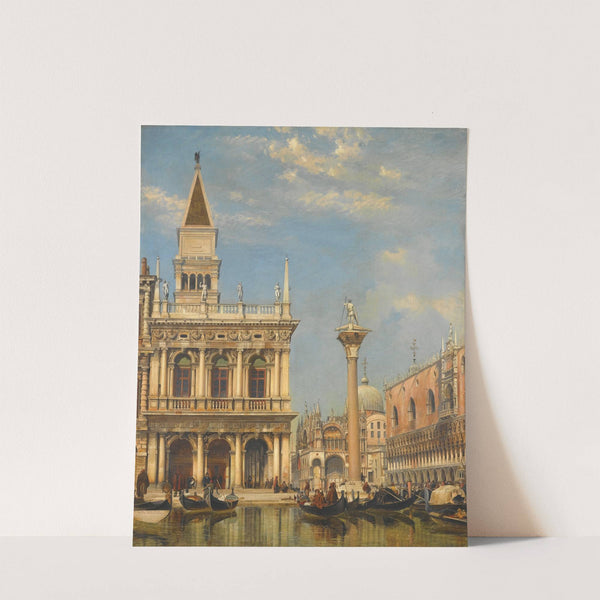 The Piazzetta Of St Mark, Venice by Edward William Cooke