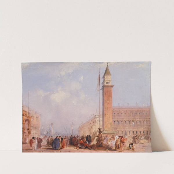 The Piazzetta, Venice by Edward Pritchett